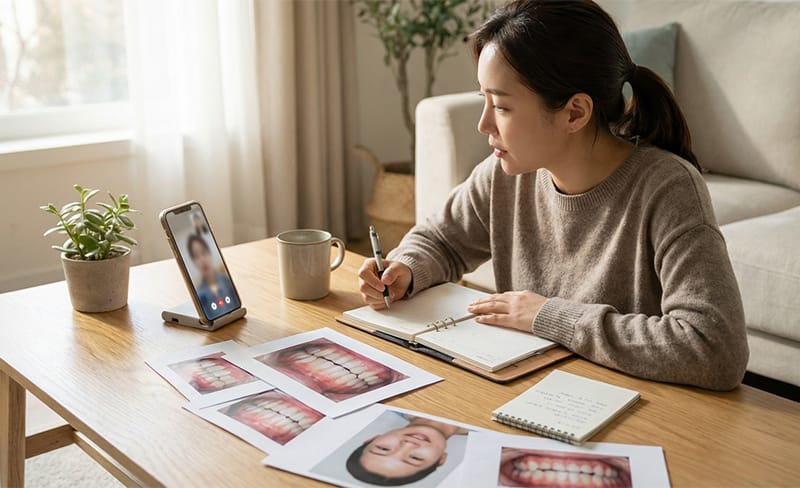 How to Prepare for Orthodontic Treatment in Korea: A Guide to Online Consultations for International Students and Expats