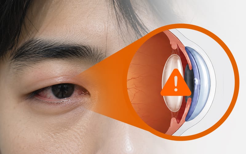 目の怪我の後に視界がかすむなら？外傷性白内障に注意