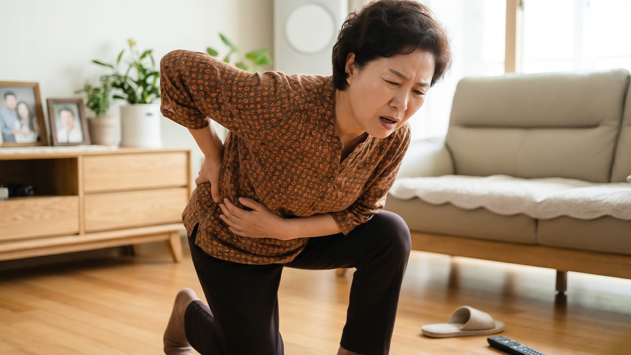 脊椎圧迫骨折｜転倒後に腰を伸ばせない症状、何から確認すべきか