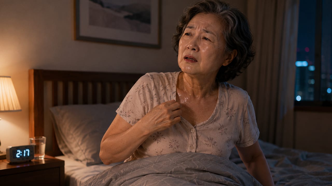 睡眠環境の改善｜毎晩暑さで目が覚める更年期、寝室の温度調整だけで十分？