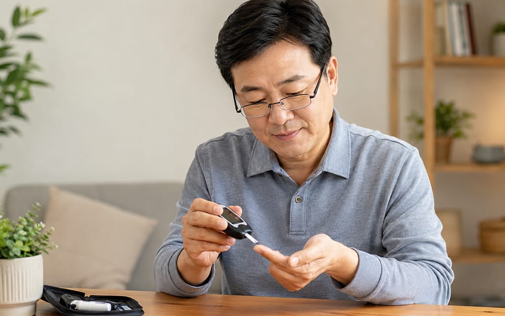 糖尿病性白内障｜老眼と誤解しやすい40代糖尿病患者の視力低下