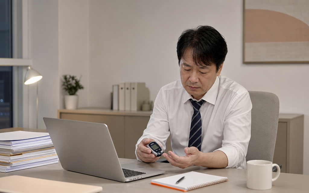 糖尿病ストレス｜食事管理をしていても血糖値スパイクが起きる理由