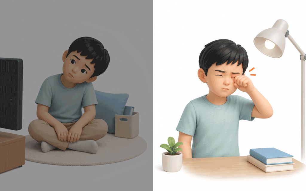가정 내 주요 관찰 신호를 시각화 한 이미지