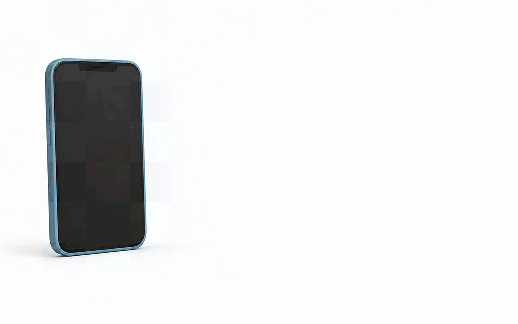 An illustration showing that smartphone blue light is not a direct cause of cataracts